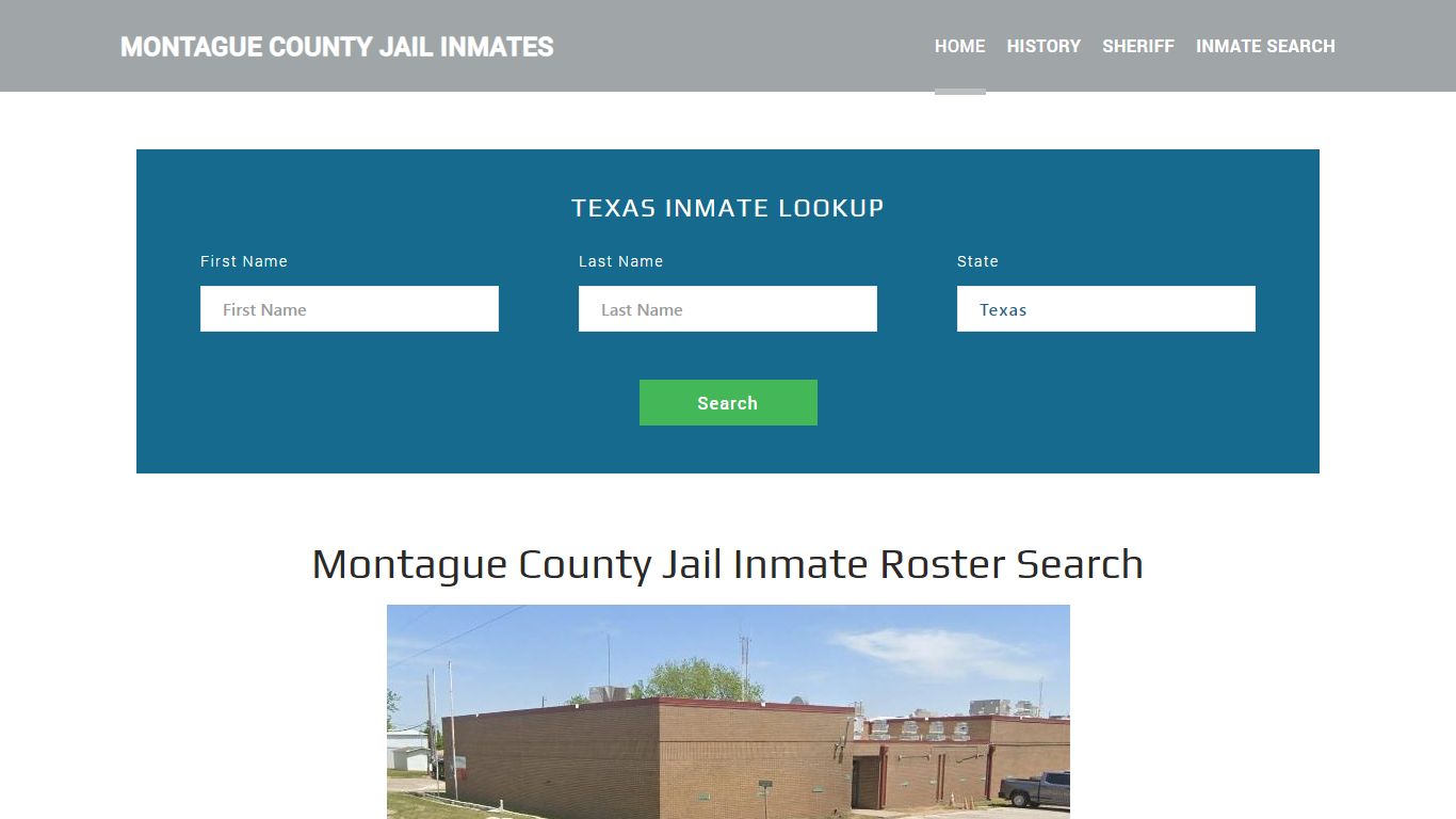 Montague County Jail Inmate Roster Lookup, Montague, TX